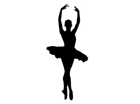 Beautiful Ballet Silhouette Cliparts for Your Creative Projects