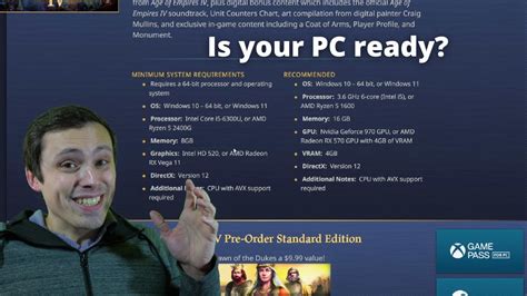 Age of empires iv system requirements - qlerolimited