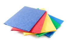 Folders Colorful White Background Free Stock Photo - Public Domain Pictures