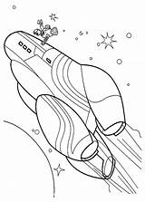 Spaceship coloring Pages  Coloring For Kids sketch template