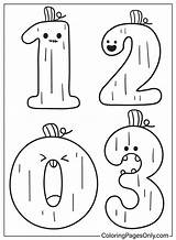 121 Numbers Coloring Pages  ColoringPagesOnlycom sketch template