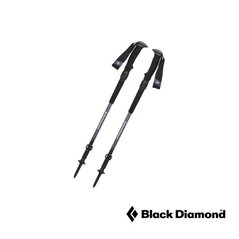 Black Diamond Trail Pro Shock Trekking Poles Granite - Technical ...