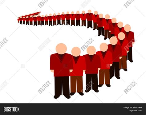 Queue Vector & Photo (Free Trial) | Bigstock