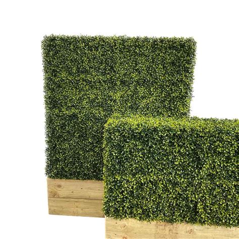 Artificial Pre-Made Boxwood Hedge | The Outdoor Look