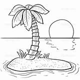 Island Coloring Page At GetColoringscom  Free Printable Colorings sketch template