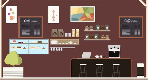 Coffeehouse Coffee Shop 664696 Vector Art at Vecteezy