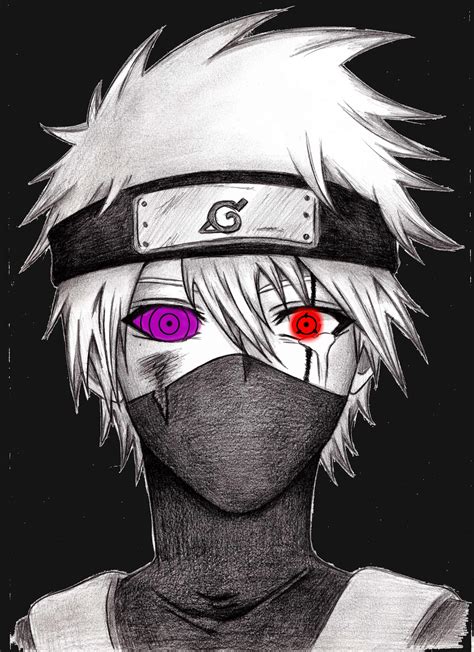 Kakashi Hatake Eyes ~ Sharingan Vortex 4k Mangekyou Background Uchiha Itachi Wallpapers Naruto ...