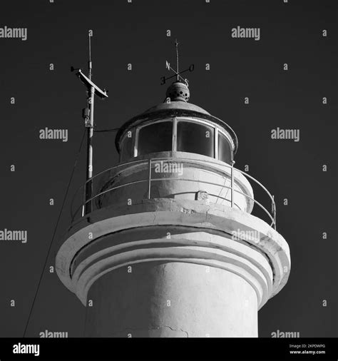 Knidos lighthouse Black and White Stock Photos & Images - Alamy