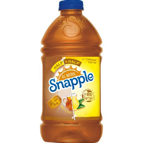 Snapple All Natural Half 'n Half Tea and Lemonade, 64 Fl. Oz. - Walmart.com - Walmart.com