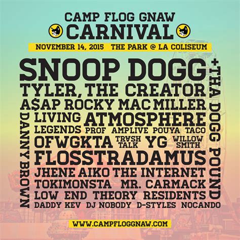 The 4th Annual Camp Flog Gnaw Carnival