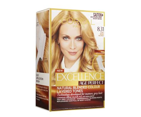L'Oreal Excellence Age Perfect 8.31 Pure Beige Blonde Hair Colour