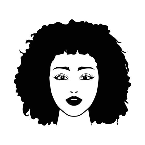 Beauty Logo, Free Logo, Vector Art, Afro, Curly Hair Styles, Hair Beauty, Africa, Cute Hair