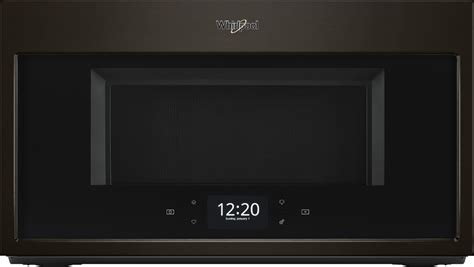 Whirlpool - 1.9 Cu. Ft. Convection Over-the-Range Microwave - Black stainless steel at Pacific Sales