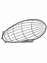 Airship coloring pages sketch template