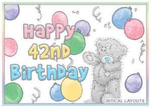 42nd Birthday Quotes. QuotesGram