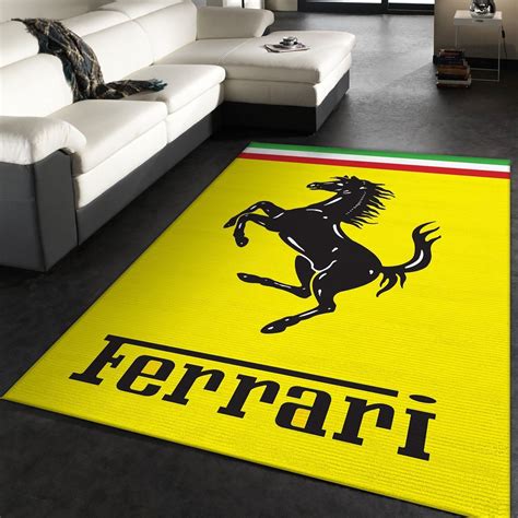 Ferrari Logo SuperCars Area Rugs Living Room Carpet FN121224 Local Brands Floor Decor The US ...