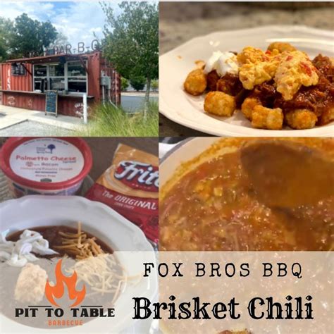 Fox Bros. Brisket Chili — Pit To Table BBQ