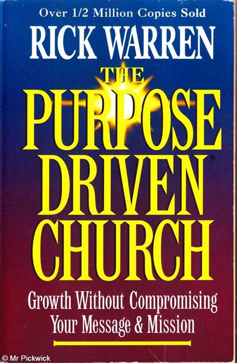 Rick Warren THE PURPOSE DRIVEN CHURCH 1997 SC Book | eBay