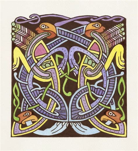 Book of kells located at Trinity College in Dublin, Ireland. Celtic Knotwork, Celtic Symbols ...