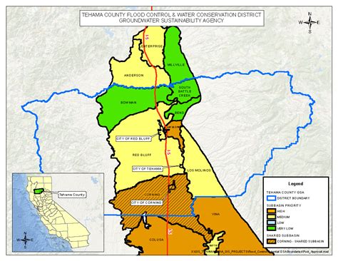 Groundwater Sustainability Agency - Tehama County Flood Control and Water Conservation District