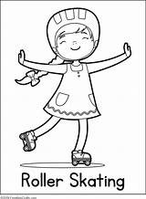 Physical Activity Coloring Pages sketch template