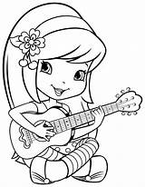 Cartoon Girl Coloring Pages sketch template