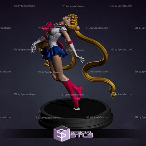 Sailor Moon STL Files Flying | SpecialSTL