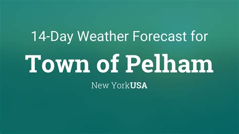 Town of Pelham, New York, USA 14 day weather forecast