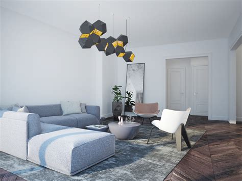 3d visualization / interior design on Behance