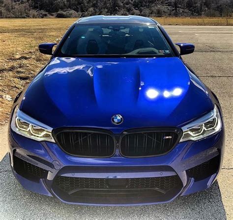 BMW M5 COMPETITION F90 in Marina Bay Blue | Bmw m5, Bmw sports car, Bmw ...