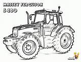 Kleurplaat Massey Ferguson sketch template