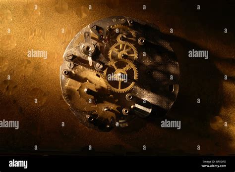 Old Clock Mechanism Stock Photo - Alamy