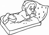 Sleeping Coloring Pages At GetColoringscom  Free Printable Colorings sketch template