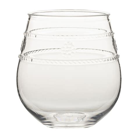 Isabella Acrylic Stemless Wine Glass - Cornelia Park