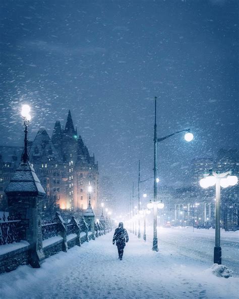 Sanjay Chauhan on Instagram: “Ottawa looking pretty in winter nights ️ ️ @ontariotravel ...