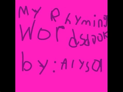 Creating Rhyming Books with Book Creator