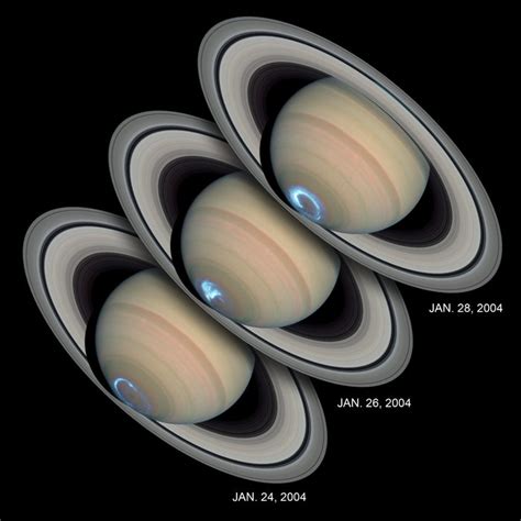 Space in Images - 2005 - 02 - Saturn's dynamic aurorae