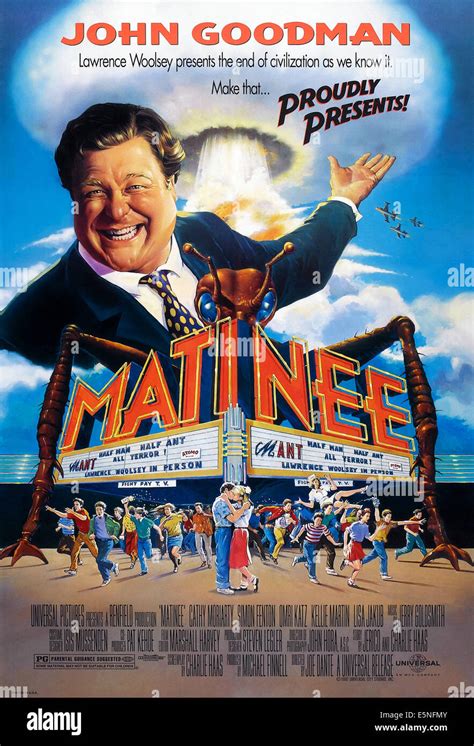 MATINEE, US poster art, John Goodman, 1993, © Universal/courtesy ...