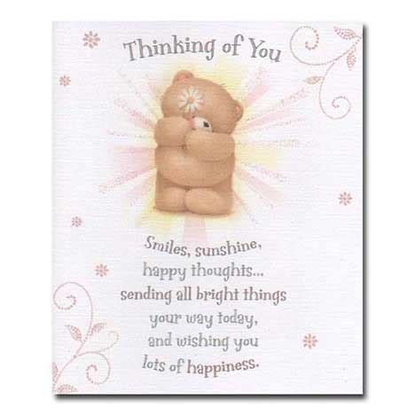 Thinking of You Forever Friends Card | Forever Friends Official Store