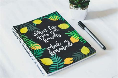7 personalised notebook cover ideas - DoxZoo
