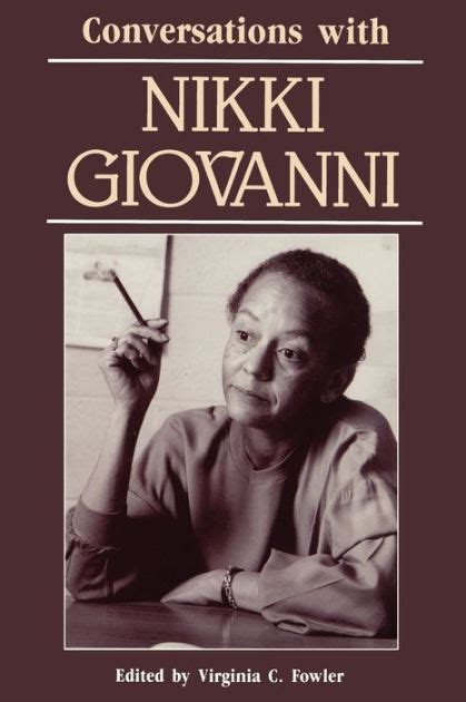 Conversations with Nikki Giovanni by Virginia C. Fowler, Paperback ...