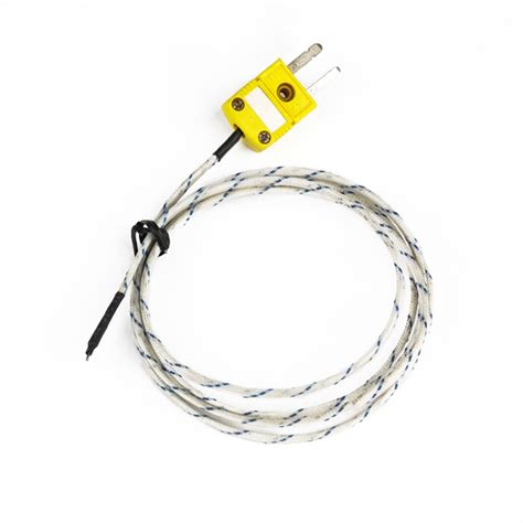 Omega K Type Thermocouple Wire Temperature Sensor With Yellow Connector ...