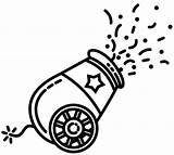 Confetti Cannon coloring page  Free Printable Coloring Pages sketch template