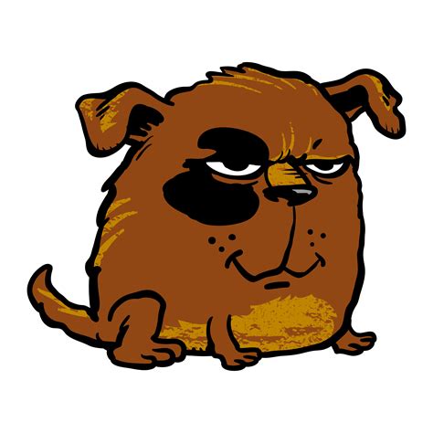 Cute friendly cartoon dog 544669 Vector Art at Vecteezy