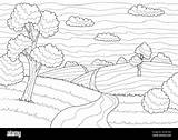 Winding Road Coloring Page Pages Sketch sketch template