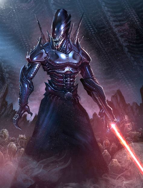 Xenomorph Sith by cgfelker on DeviantArt