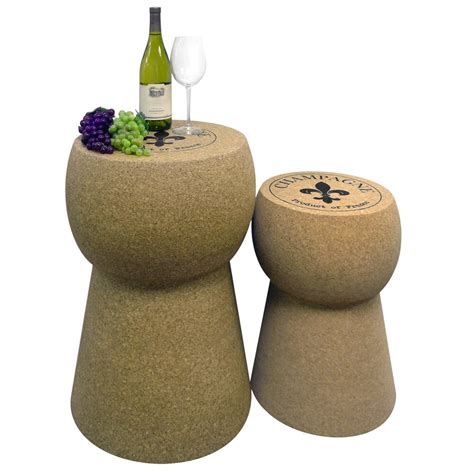 Vinotemp Champagne Cork Stool & Reviews | Wayfair