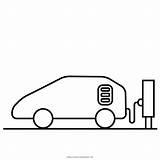 Electric Car Coloring Page  Home sketch template