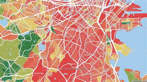 Roxbury, Boston, MA Violent Crime Rates and Maps | CrimeGrade.org