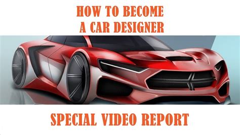 How to Design Cars for a Living - YouTube